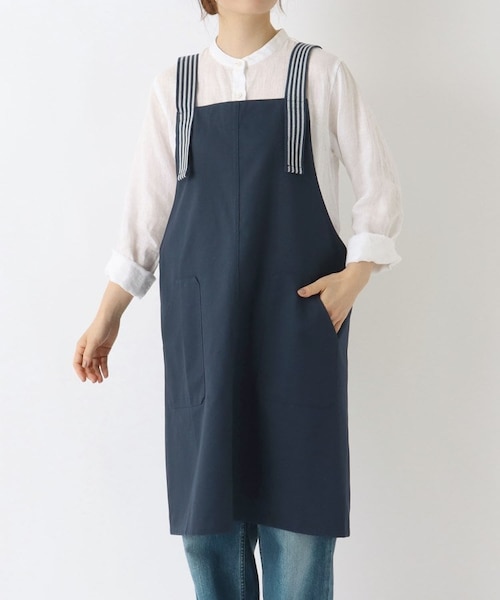 スタンレー&サンズ STANLEY & SONS ストライプエプロン スタンレー&サンズ STANLEY & SONS ストライプエプロン