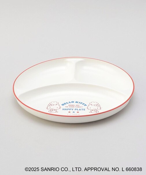 ランチプレート RD ＜HELLO KITTY ハローキティ＞