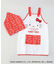キッズエプロン ＜HELLO KITTY ハローキティ＞