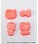 スタンプクッキー型 おやつタイム ＜HELLO KITTY ハローキティ＞