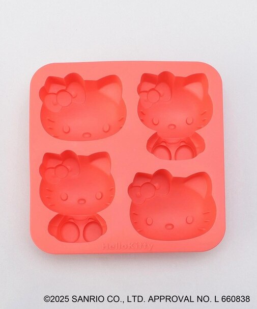 シリコンケーキ型 おやつタイム <HELLO KITTY ハローキティ>