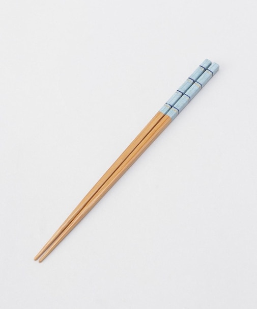 箸 食洗琴の音 ライトブルー 22.5cm