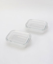 耐熱ガラス保存容器2P M ＜atomico アトミコ＞