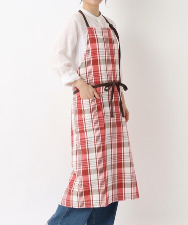 スラブチェック エプロン RD