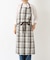 スラブチェック エプロン BR