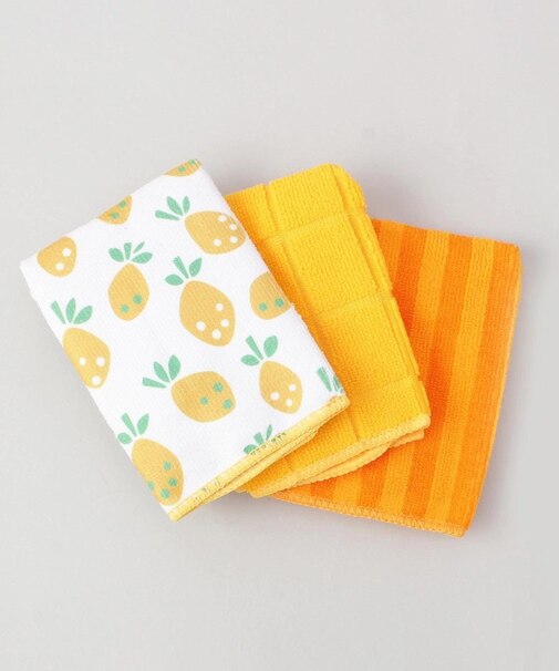 トリドリ マイクロファイバータオル YE