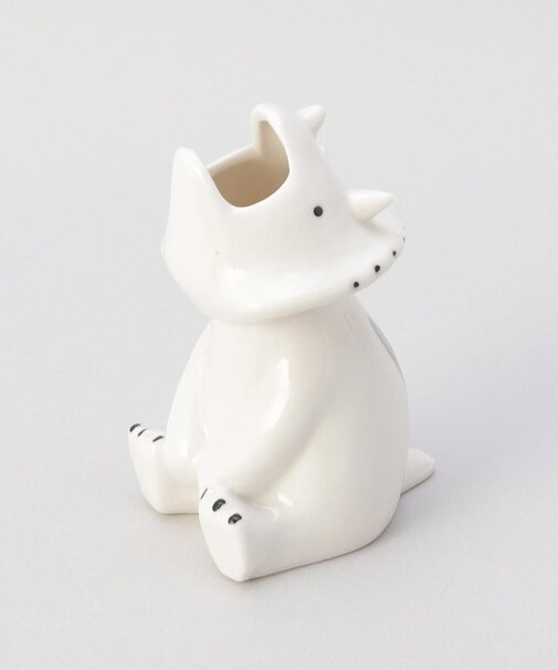 シナリー モチーフフラワーベース トリケラトプス