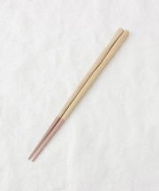 若狭塗り 手彫り箸 もも ＜ハレとケ＞