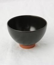 美濃焼 赤土お茶碗 BK ＜ハレとケ＞