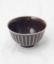 ケイプ 削ぎ茶碗 レーズンブラウン