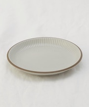 サザンバレー コットンホワイト 19.5cmプレート