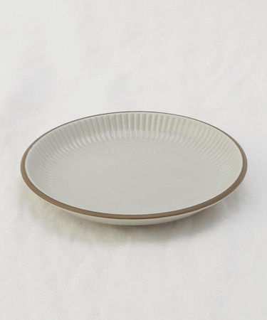 サザンバレー コットンホワイト 19.5cmプレート