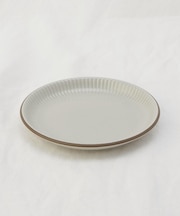 サザンバレー コットンホワイト 17.5cmプレート