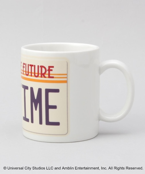 マグカップ ナンバープレート ＜Back To The Future バックトゥザフューチャー＞