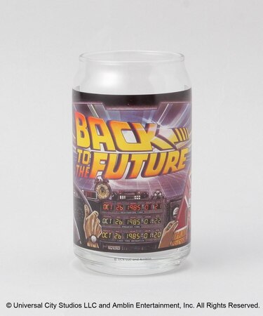 缶型グラス ドライブ ＜Back To The Future バックトゥザフューチャー＞