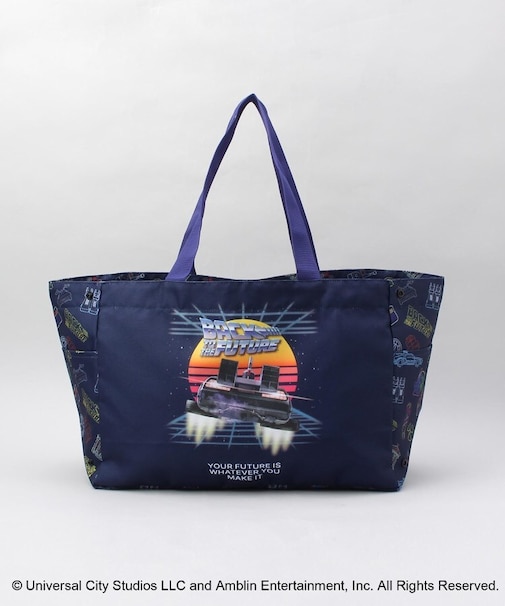 保冷ショッピングバッグ NVタイムマシン ＜Back To The Future バックトゥザフューチャー＞