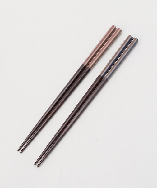 桐箱入り箸2膳セット 六花の結晶