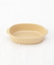 KOS オーバルグラタン キャメル