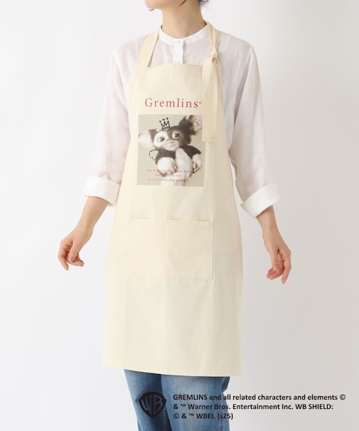 エプロン アイボリー ＜GREMLINS グレムリン＞