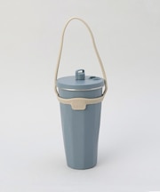 ストロー付2wayタンブラー470ml ネイビー