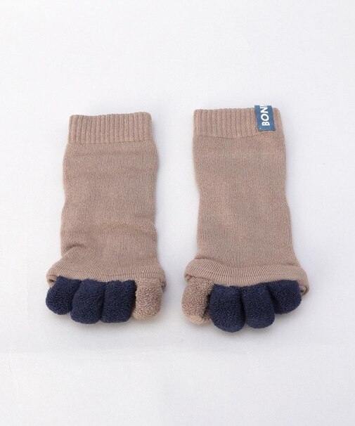 ボンニュイ！ 発熱足指ソックス BE