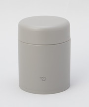 シームレスせん ステンレススープジャー 400ml GY ＜ZOJIRUSHI  象印＞