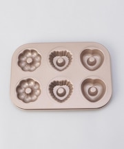 ベーキング型 ドーナツ6P