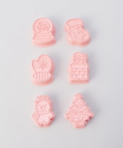 クッキーカッター クリスマスツリー6P