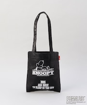 IP.BR.メタリック.Peanuts-0Q BK ＜ROOTOTE ルートート＞