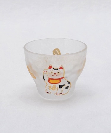 めでたmono 盃 招き猫