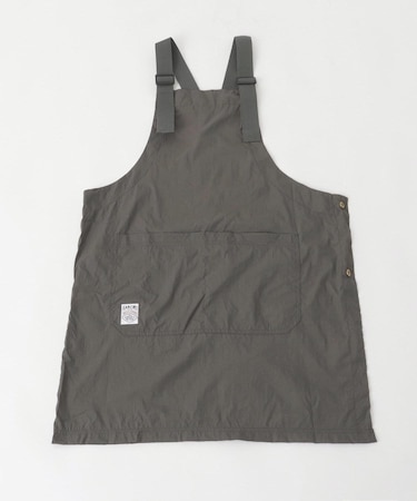 極軽撥水エプロン キテミテ　SUMI GY ＜FABORI ファボリ＞