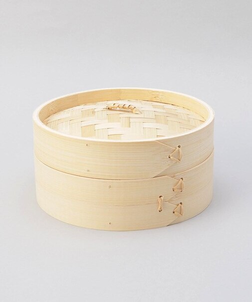 ほこな 竹製せいろセット 18cm