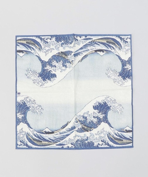 カスパリペーパータオル 10枚 グレートウェーブ BL