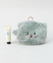 アトリエニュアージュ ポーチ&ハンドクリームセット ネコのLulu