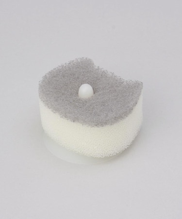 POCO neco 洗面スポンジ吸盤付き・GY <marna マーナ>