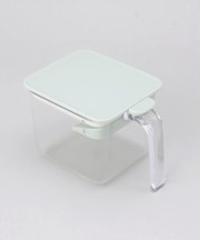 調味料ポットワイド ペールアクア <marna マーナ>