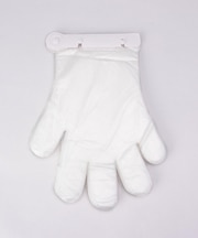 Felio ワンタッチポリエチ手袋 100枚 WH