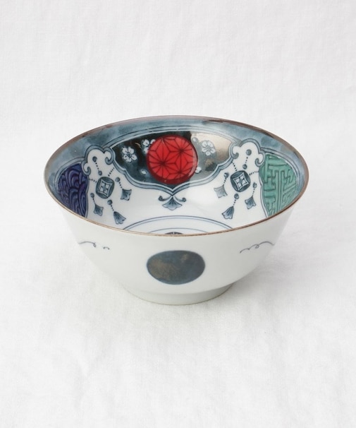 Shonzui 色絵瓔珞紋 多用丼