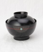 むすび 雑煮椀 黒