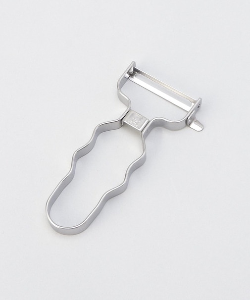 Simple Use 波型グリップステンレス製薄皮ピーラー