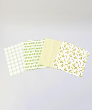 ディッシュクロス4Pセット YE