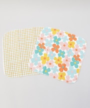 ディッシュクロス2PCSセット マルチフラワー RD