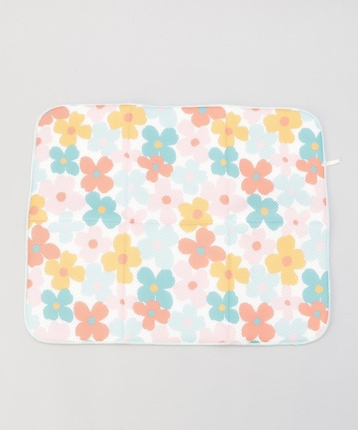 抗菌ドライングマットL マルチフラワー 40×50