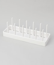 シンク下幅調節鍋蓋&フライパン収納スタンド W40 山崎実業 <tower タワー>