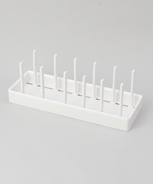 シンク下幅調節鍋蓋＆フライパン収納スタンド W40 山崎実業 ＜tower タワー＞