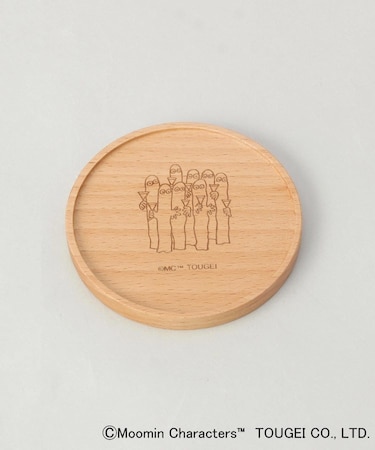 木のコースター 2G ニョロニョロ ＜MOOMIN ムーミン＞