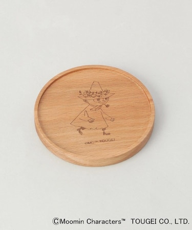 木のコースター 2G スナフキン ＜MOOMIN ムーミン＞