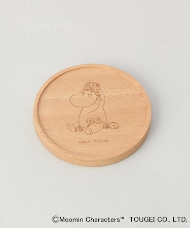 木のコースター 2G スノークのおじょうさん ＜MOOMIN ムーミン＞