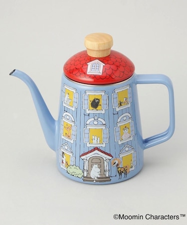 ムーミンハウス 1.0L ドリップポット ＜富士ホーロー ＞