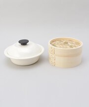 ココナベせいろセット 小 WH ＜野田琺瑯 ＞